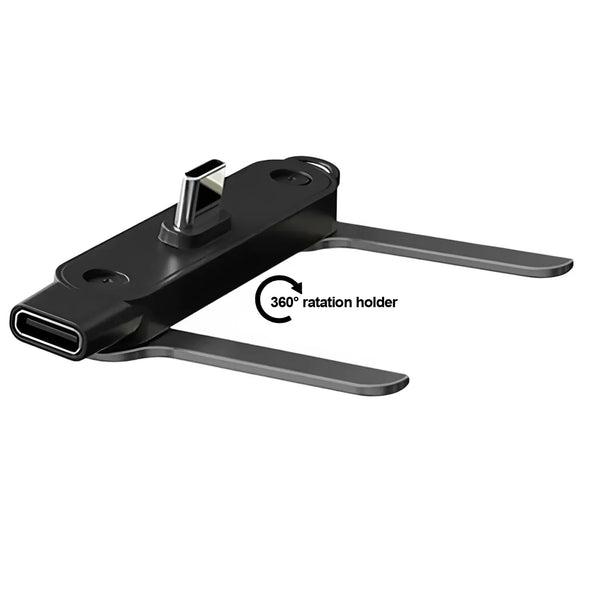 PeTech 2-in-1 Phone Stand & USB-C Charger